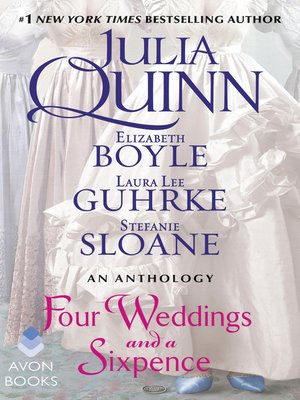 cover image of Four Weddings and a Sixpence
